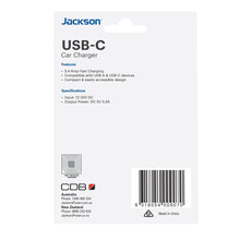 Load image into Gallery viewer, 5.4A Dual Port In-Car Phone Charger w/ 1x USB-A & 1x USB-C Ports. Fast Charge 2 Devices