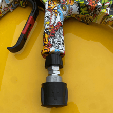 Load image into Gallery viewer, Pressure Washer Lance Rifle close up of the high pressure hose connection