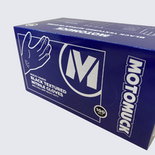 Load image into Gallery viewer, Black Textured Nitrile Gloves, 8Mil Full grip Super Extra Heavy Duty + Reusable