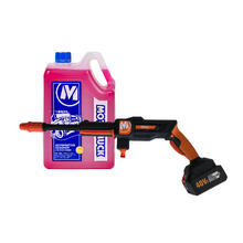 Load image into Gallery viewer, SNIPER : Combo 4.0 Ahour Cordless Pressure Washer PLUS 5L Automotive Cleaner
