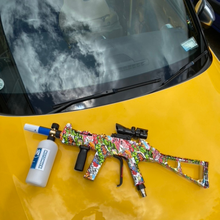 Load image into Gallery viewer, Pressure Washer Assault Rifle with free Scope & Snow Foam Gun - Graffiti Style