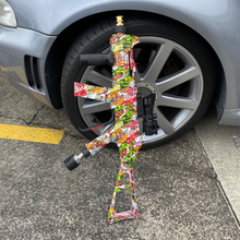 Load image into Gallery viewer, Pressure Washer Assault Rifle with free Scope & Snow Foam Gun - Graffiti Style