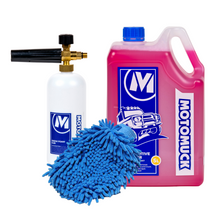 Load image into Gallery viewer, Combo Auto Cleaner 5L + Snow Foam Gun + Wash Mitt
