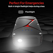 Load image into Gallery viewer, PROMATE 12V IP67 Car Jump Starter With Built-In 16000mAh Powerbank.