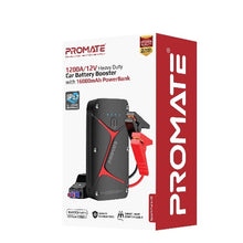 Load image into Gallery viewer, PROMATE 12V IP67 Car Jump Starter With Built-In 16000mAh Powerbank.