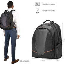 Load image into Gallery viewer, EVERKI Flight Laptop Backpack 16' Checkpoint Friendly Design