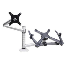 Load image into Gallery viewer, BRATECK Universal Adjustable Laptop & Monitor Holder Desk Stand.