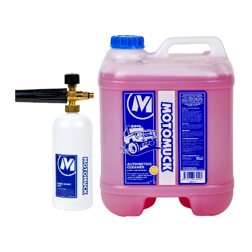 Muc-Off Snow Foam, 5 Liter - Biodegradable Car Wash Soap, Car Shampoo, Foam  Cannon Soap - pH Neutral Bike Wash, Motorcycle Wash and Car Soap