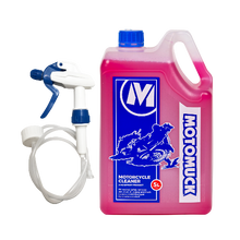 Load image into Gallery viewer, Motorcycle Cleaner 5 Litre + Squirter ProMax
