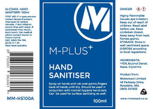 Load image into Gallery viewer, M-Plus 70% Alcohol Hand Sanitiser