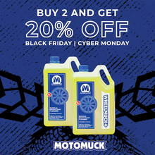 Load image into Gallery viewer, BLACK FRIDAY Combo 2 x Wheelmuck+ 5 Litres