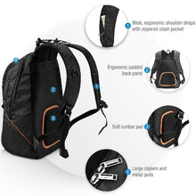 Load image into Gallery viewer, EVERKI Glide Laptop Backpack 17.3' Integrated Corner-Guard Protection,