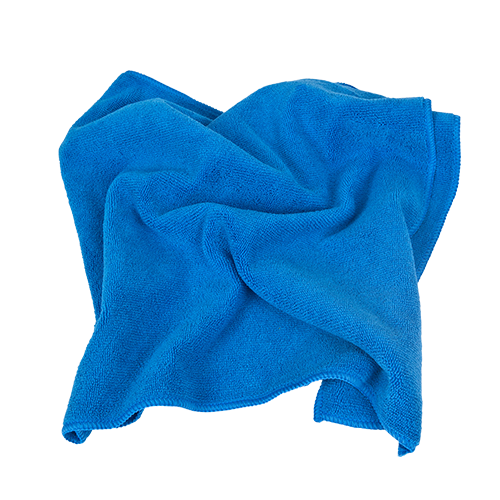 Blue Microfibre Towel 40x80cm – Motomuck New Zealand