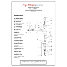 Load image into Gallery viewer, Pump Spray Bottle by Klager Germany