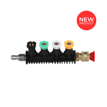 Load image into Gallery viewer, Pressure Washer Spray Nozzle Tips with extension holder. Quick Connect.
