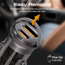 Load image into Gallery viewer, 65W Quick Charging In-Car Adapter for Tablets &amp; phones 65W PD USB-C
