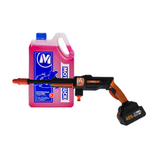 Load image into Gallery viewer, SNIPER : Combo 4.0 Ahour Cordless Pressure Washer PLUS 5L Motorcycle Cleaner
