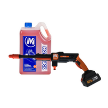 Load image into Gallery viewer, SNIPER : Combo 4.0 Ahour Cordless Pressure Washer PLUS 5L Cycle Cleaner
