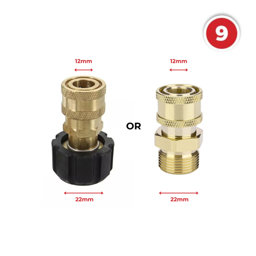 Pressure washer attachment for MUCK BLASTER – Motomuck New Zealand