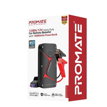 Load image into Gallery viewer, PROMATE 12V IP67 Car Jump Starter With Built-In 16000mAh Powerbank.

