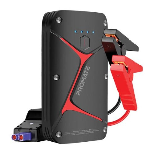 PROMATE 12V IP67 Car Jump Starter With Built-In 16000mAh Powerbank.