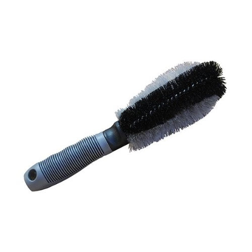 Wheel brush for effective wheel cleaning
