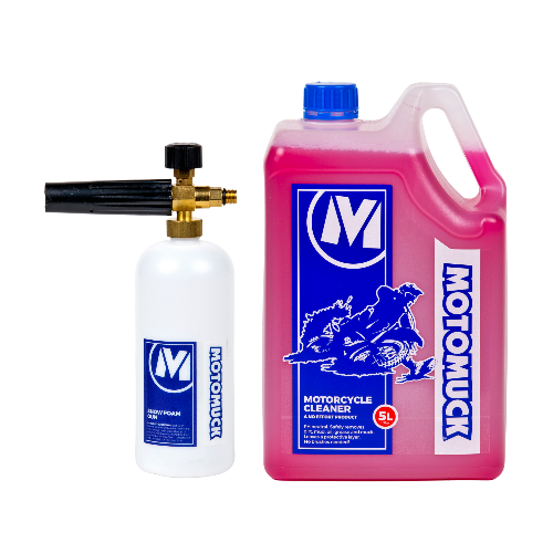 BLACK FRIDAY Motorcycle Cleaner 5L + Snow Foam Gun