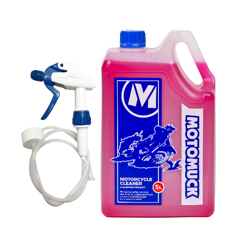 Motorcycle Cleaner 5 Litre + Squirter ProMax