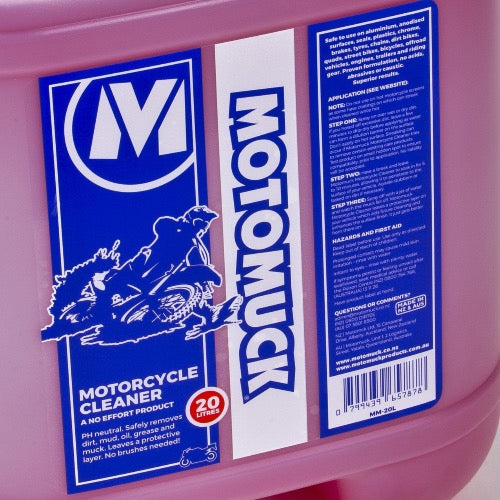 Motorcycle Cleaner 20 Litre – Motomuck New Zealand