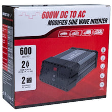 Load image into Gallery viewer, DYNAMIX 600W Power Inverter Input: 13.5V DC, Output: 230V AC
